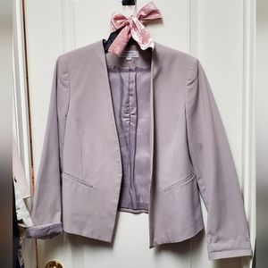 Tahari Suit Coat Gray 16